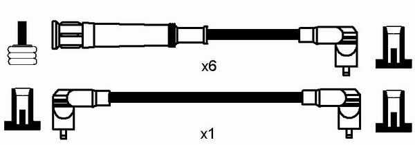 Ignition Cable Kit NGK 0576 2