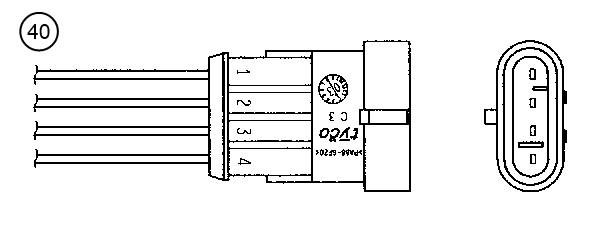 Lambda Sensor NGK 1612 2
