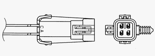 Lambda Sensor NGK 1869