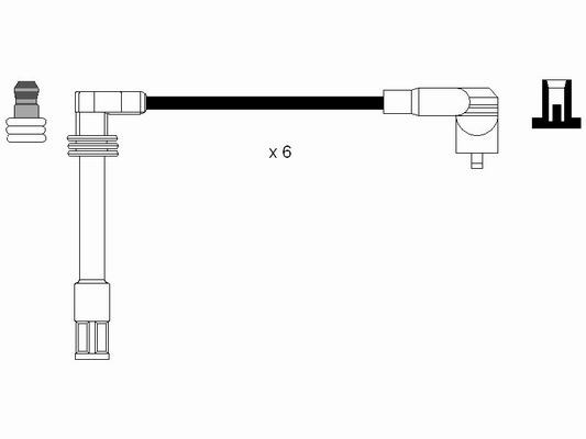 Ignition Cable Kit NGK 0518 2