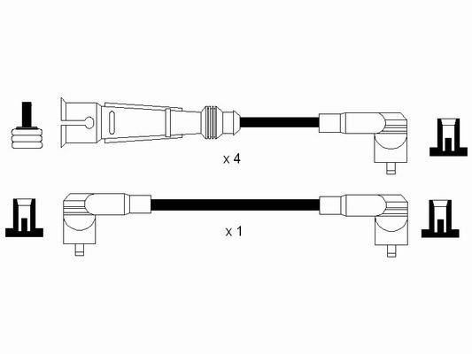 Ignition Cable Kit NGK 0964 2