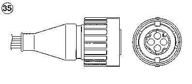 Lambda Sensor NGK 0242 2