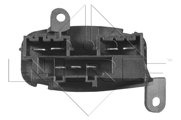 Resistor, interior blower NRF 342022 3