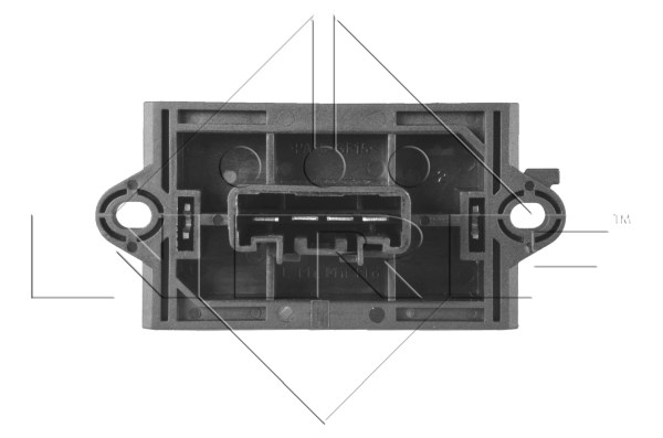Resistor, interior blower NRF 342026 3