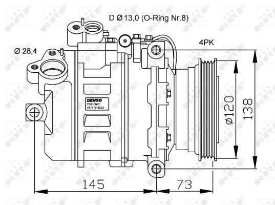Compressor, air conditioning NRF 32519 3