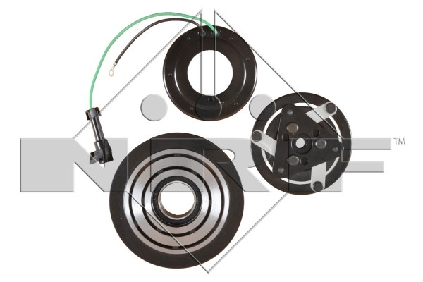 Coil, magnetic-clutch compressor NRF 380029