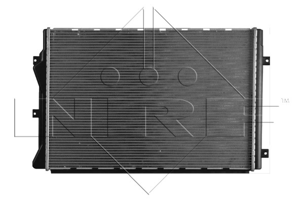 Radiator, engine cooling NRF 53816 2