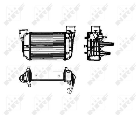 Charge Air Cooler NRF 30753 5