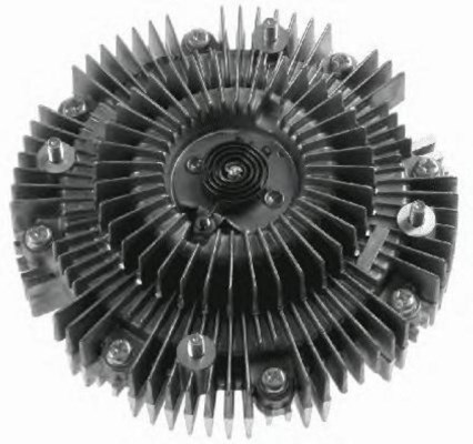 Clutch, radiator fan NRF 49572