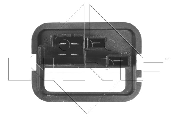 Resistor, interior blower NRF 342037 3