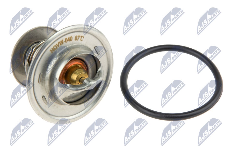 Coolant Thermostat With Temperature Sensor 87°C for VW Lupo 6X1, 6E1 1.0