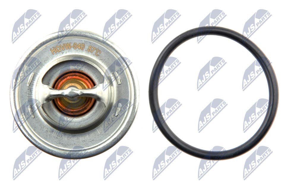 Thermostat, coolant NTY CTM-VW-040 4