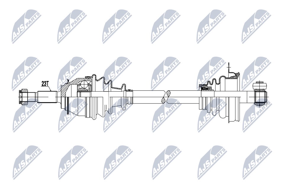 Drive Shaft NTY NPW-RE-065