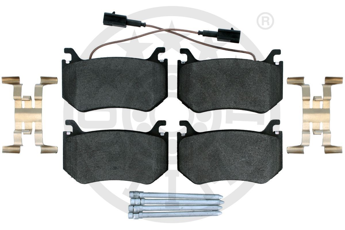 Brake Pad Set, disc brake OPTIMAL BP-12967 2