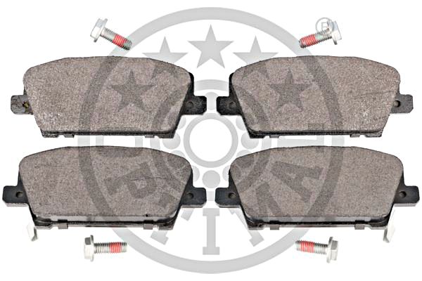 Brake Pad Set, disc brake OPTIMAL BP-12386 2