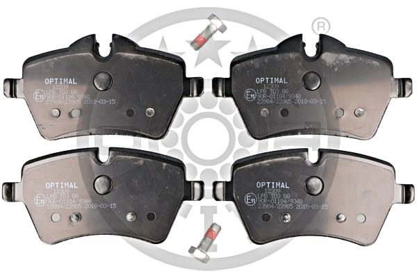 Brake Pad Set, disc brake OPTIMAL BP-12309