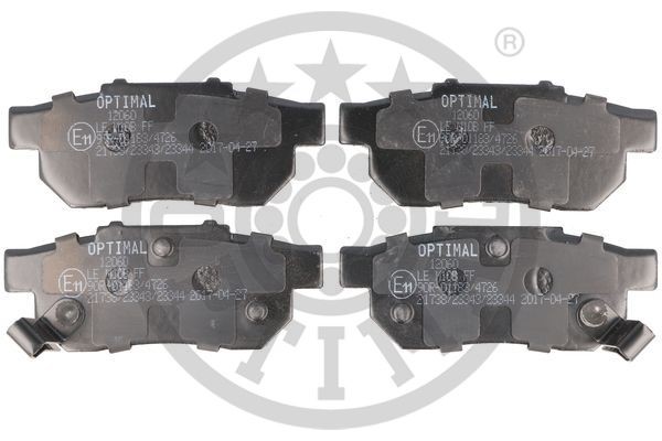 Brake Pad Set, disc brake OPTIMAL 12060