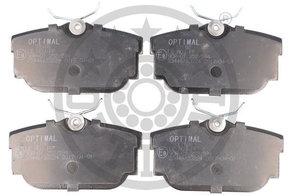 Brake Pad Set, disc brake OPTIMAL 12188