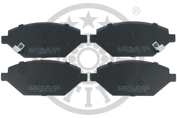 Brake Pad Set, disc brake OPTIMAL BP-12748