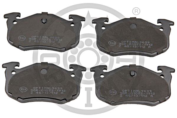 Brake Pad Set, disc brake OPTIMAL BP-09639
