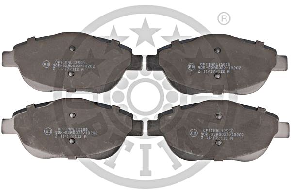 Brake Pad Set, disc brake OPTIMAL BP-12558