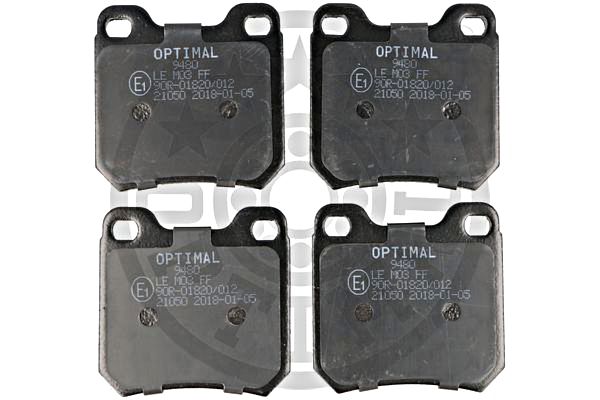 Brake Pad Set, disc brake OPTIMAL BP-09480