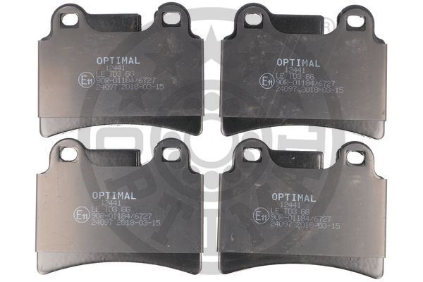 Brake Pad Set, disc brake OPTIMAL 12441