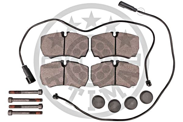 Brake Pad Set, disc brake OPTIMAL BP-12418 2