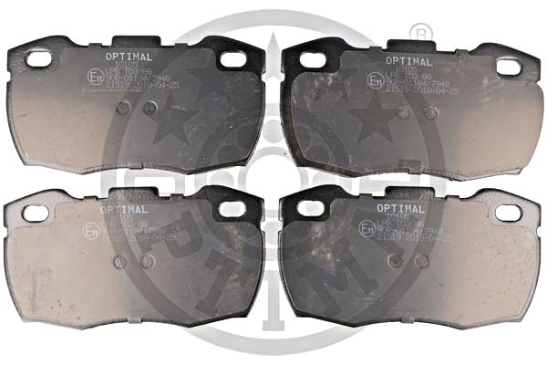 Brake Pad Set, disc brake OPTIMAL BP-10105