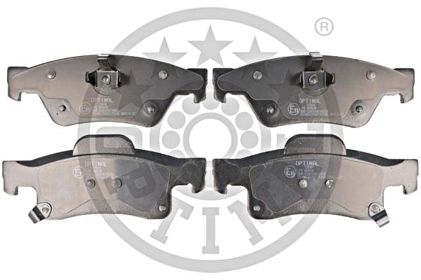 Brake Pad Set, disc brake OPTIMAL BP-12600