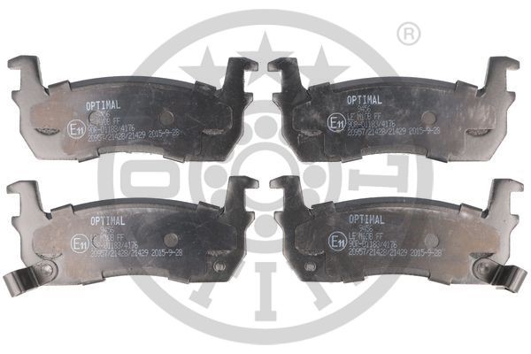 Brake Pad Set, disc brake OPTIMAL BP-09456
