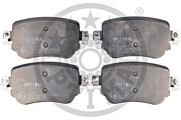Brake Pad Set, disc brake OPTIMAL BP-12677