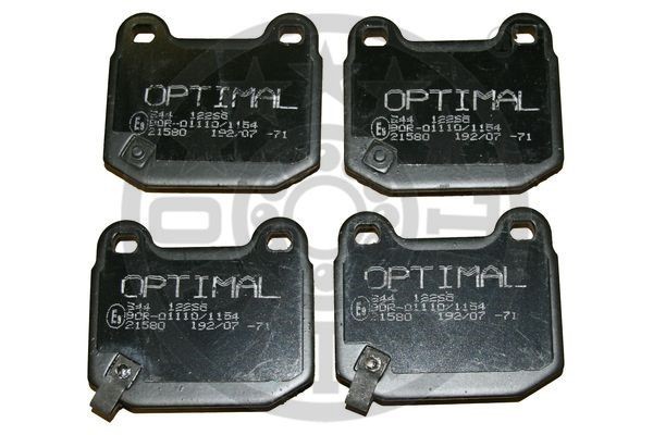 Brake Pad Set, disc brake OPTIMAL 12265