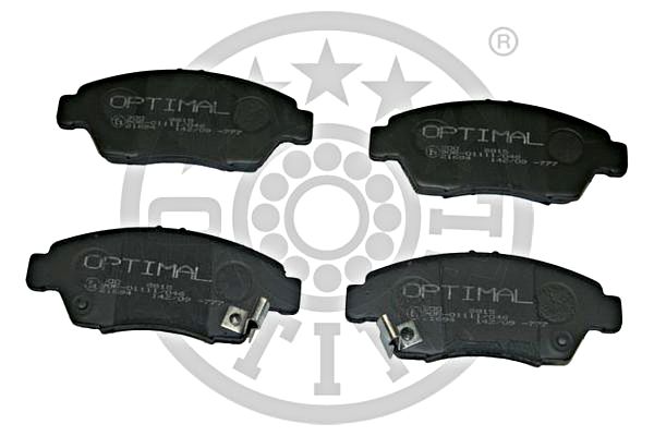 Brake Pad Set, disc brake OPTIMAL BP-09815