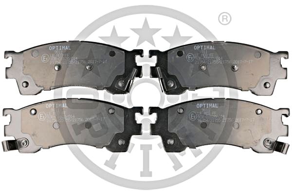 Brake Pad Set, disc brake OPTIMAL BP-09811