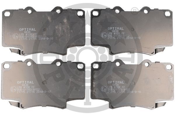 Brake Pad Set, disc brake OPTIMAL BP-09836