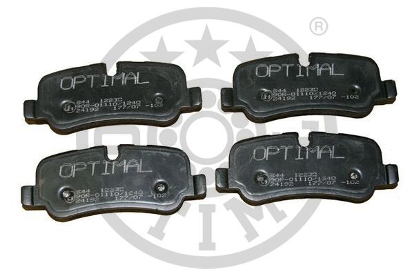 Brake Pad Set, disc brake OPTIMAL BP-12230
