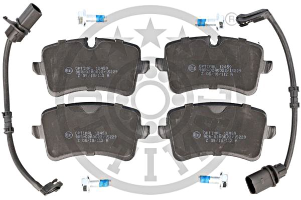 Brake Pad Set, disc brake OPTIMAL BP-12459