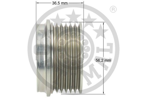 Alternator Freewheel Clutch OPTIMAL F5-1024 3