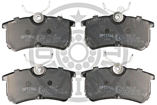 Brake Pad Set, disc brake OPTIMAL BP-10310