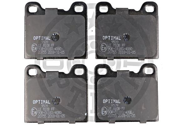 Brake Pad Set, disc brake OPTIMAL BP-09509