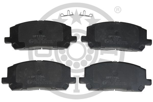 Brake Pad Set, disc brake OPTIMAL BP-12496