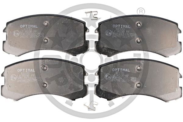 Brake Pad Set, disc brake OPTIMAL BP-12193