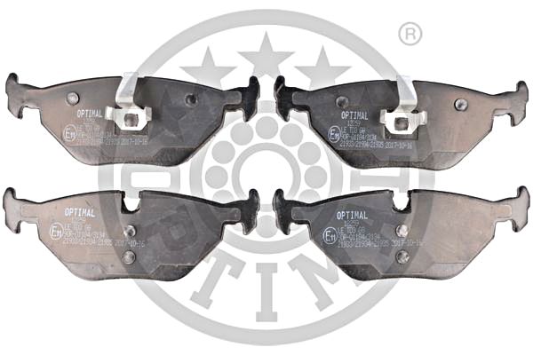 Brake Pad Set, disc brake OPTIMAL BP-12259