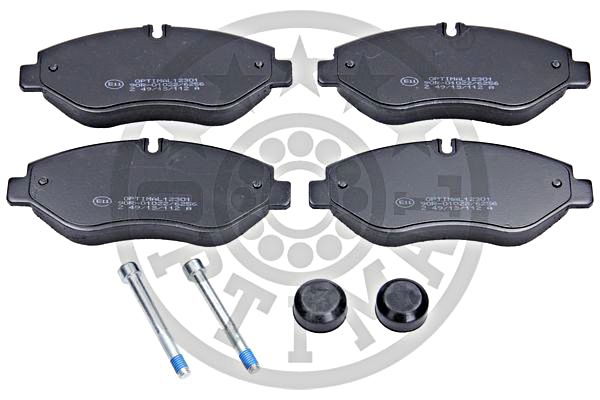 Brake Pad Set, disc brake OPTIMAL BP-12301