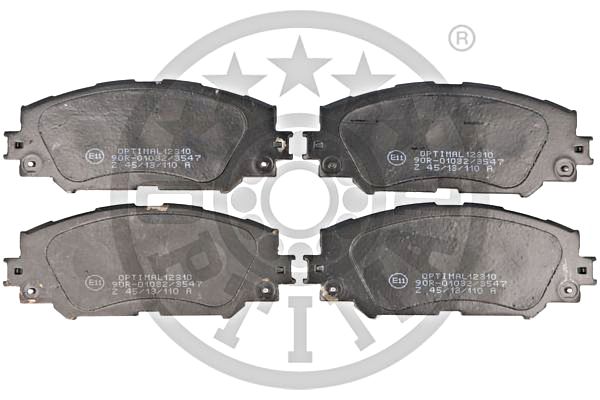 Brake Pad Set, disc brake OPTIMAL BP-12310