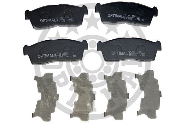 Brake Pad Set, disc brake OPTIMAL BP-12415