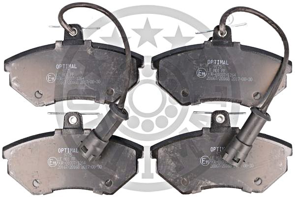 Brake Pad Set, disc brake OPTIMAL BP-09775