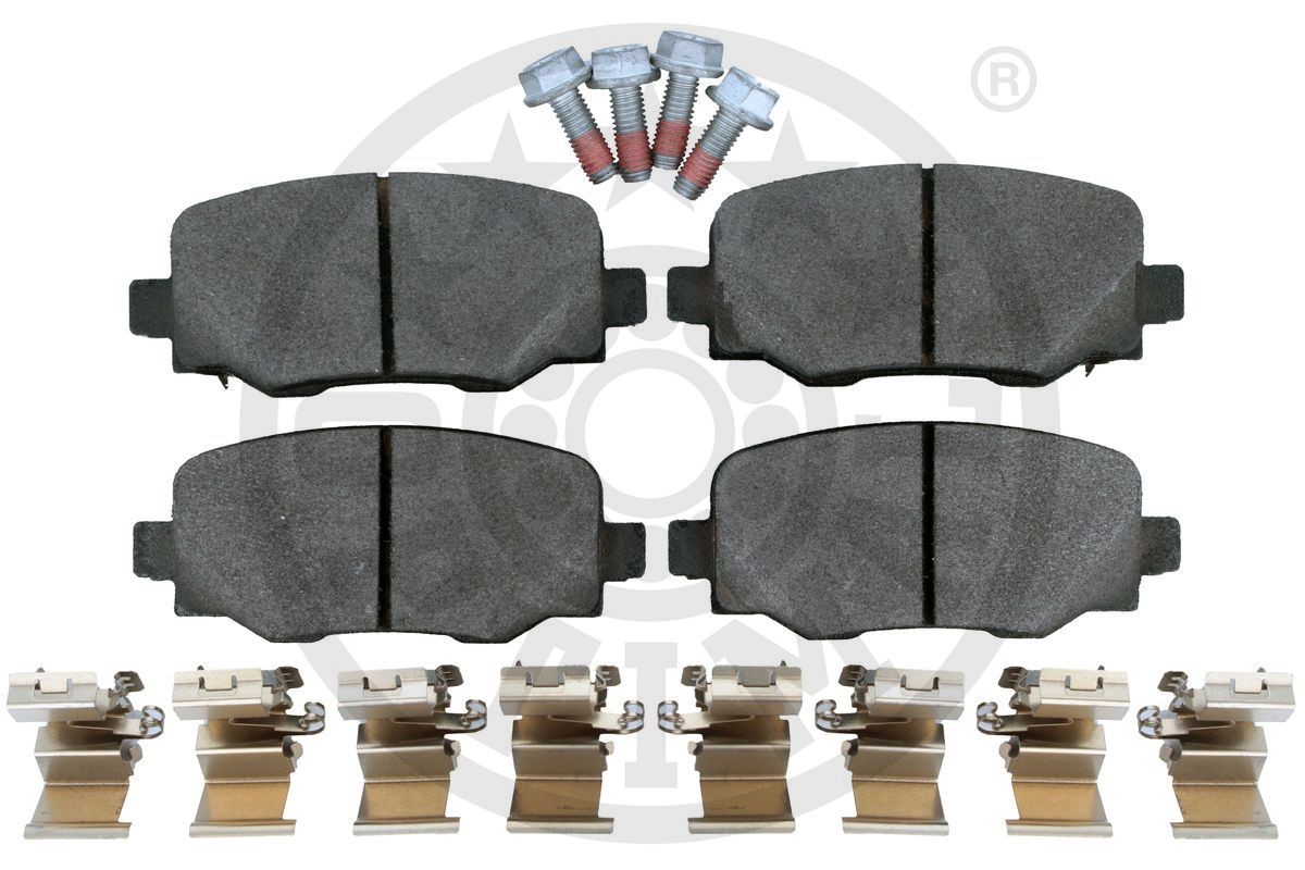 Brake Pad Set, disc brake OPTIMAL BP-12835 2