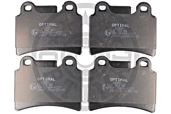 Brake Pad Set, disc brake OPTIMAL BP-12441